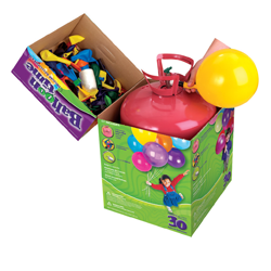 Shop - Kreashop Kit palloncini addobbi bombole di elio per feste fai da te